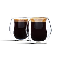 Load image into Gallery viewer, Sicily Double Wall Glass Espresso Cups | 2.5oz.
