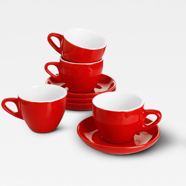 Zayd Red Espresso Cups | 3.5oz